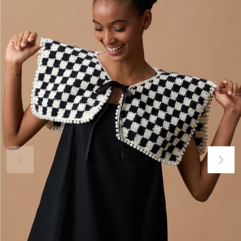 NWT Anthropologie Knit Collar